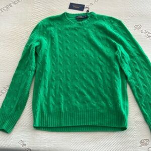 Cable knit sweater never worn with tags